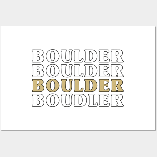 Boulder Colorado Posters and Art